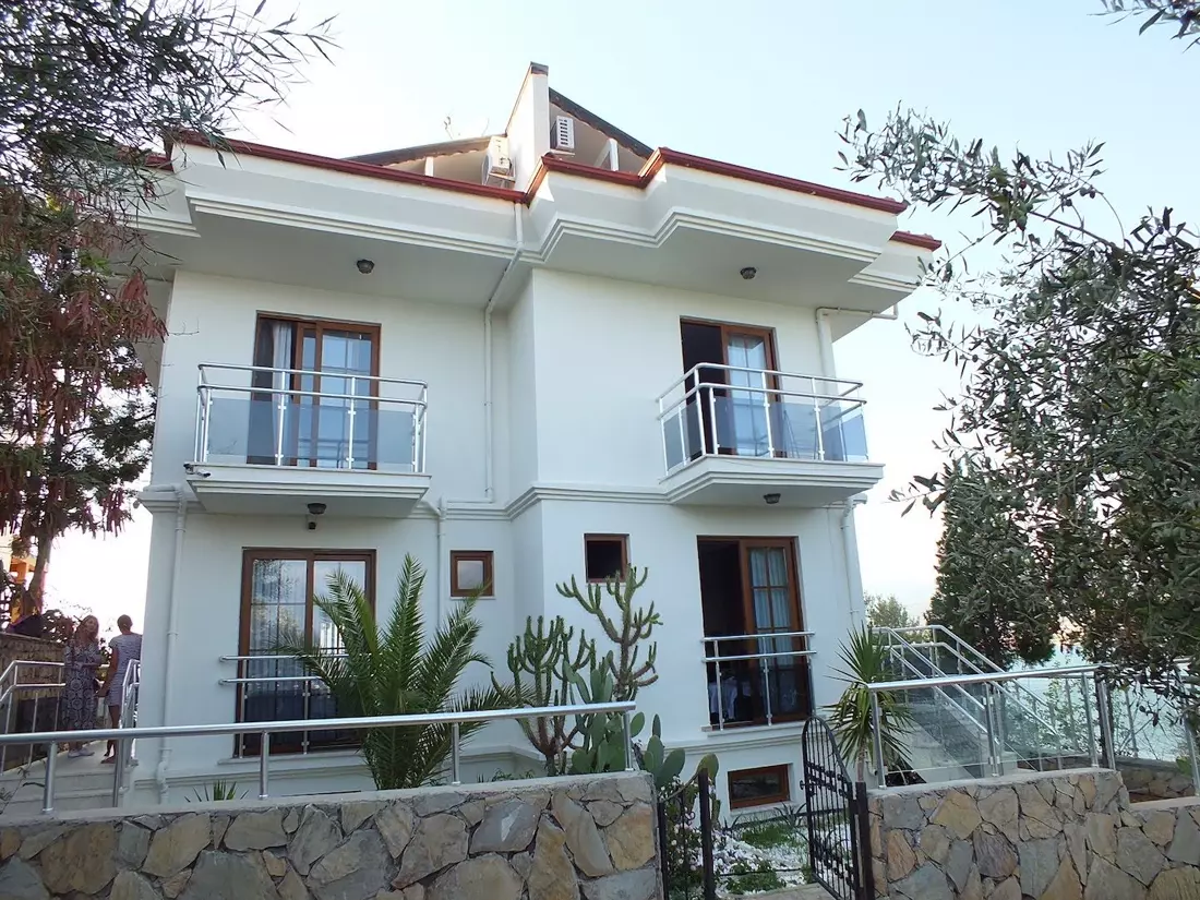Semi-Detached Villa For Sale With Unobstructed Sea View In Fethiye Sovalye Island