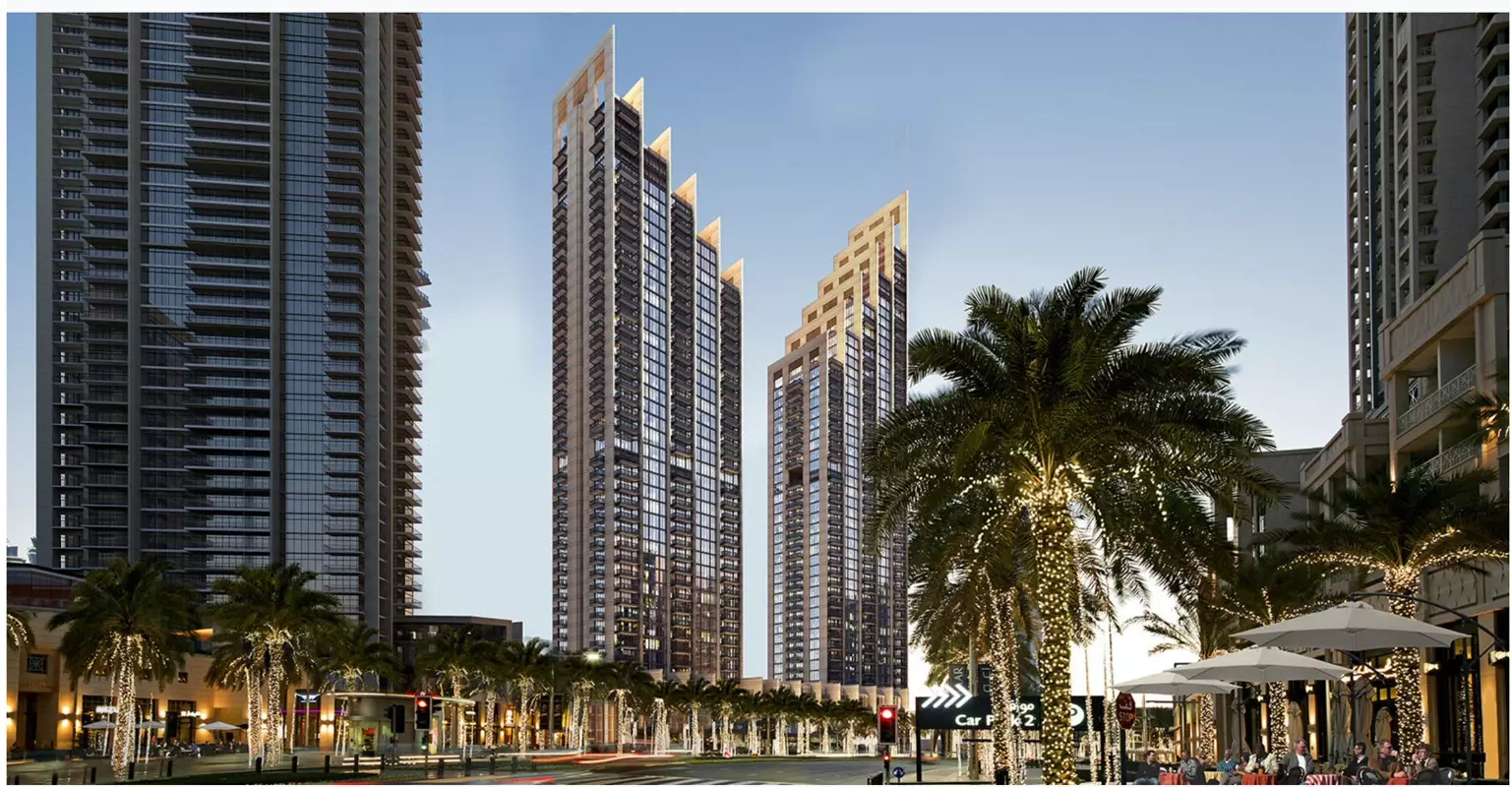 Dubai Downtown Boulevard Heights Emaar