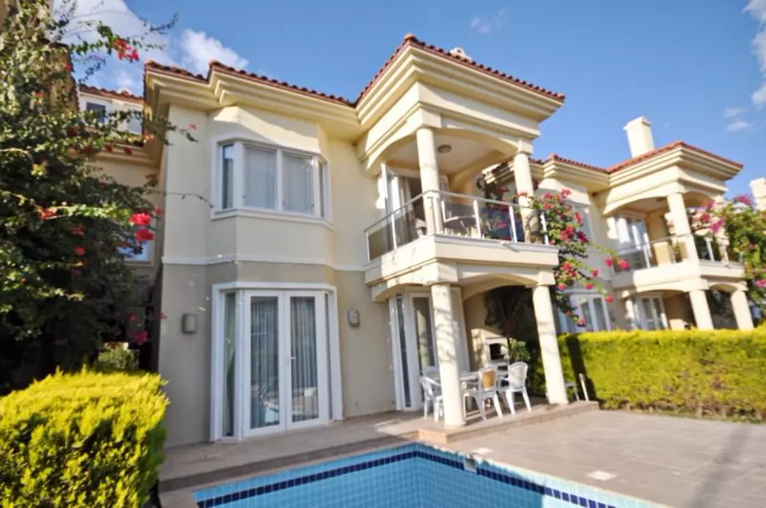 Detached Villa For Sale With Private Pool In Sunset Beach Club Fethiye Calis