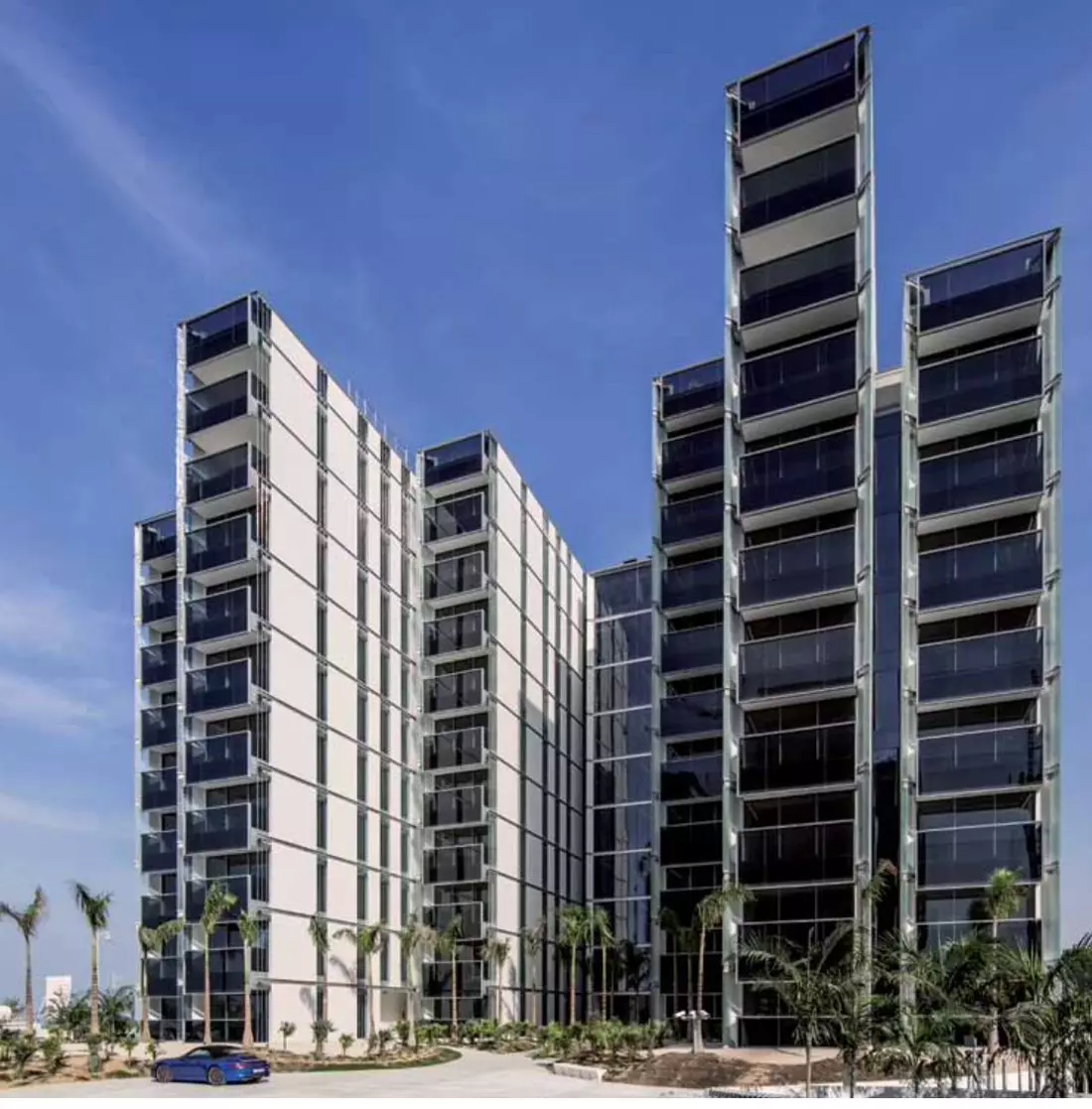 Muraba Residences is an architectural gem, designed by RCR Architects in Dubai