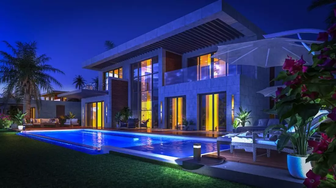 Luxury Villas For Sale Located In The Complex With Private Beach In Bodrum Gundogan