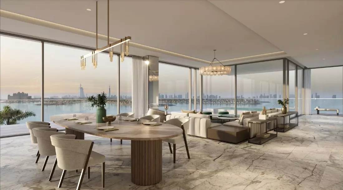 A New Fashionable Complex On Palm Jumeirah By Six Senses .