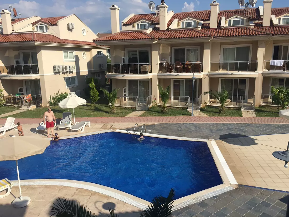 The Apartment For Sale Located Within Sunset Complex In Fethiye Calis