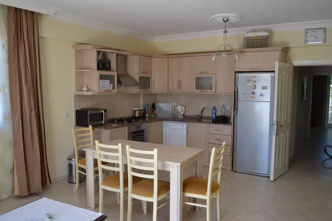 Roof Duplex Furnished Apartment For Sale In Fethiye Foca