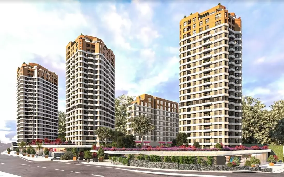 Sea and Island View Contemporary Luxurious Apartments in Kartal
