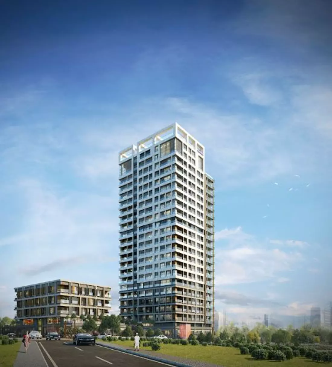 Modern Luxurious Duplex Apartments With Bosphorus View in Kadikoy