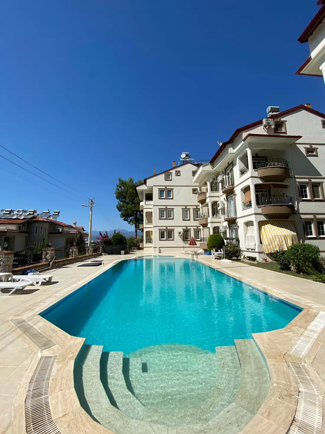 3+1 Apartment For Sale With Sea View In Fethiye Tasyaka