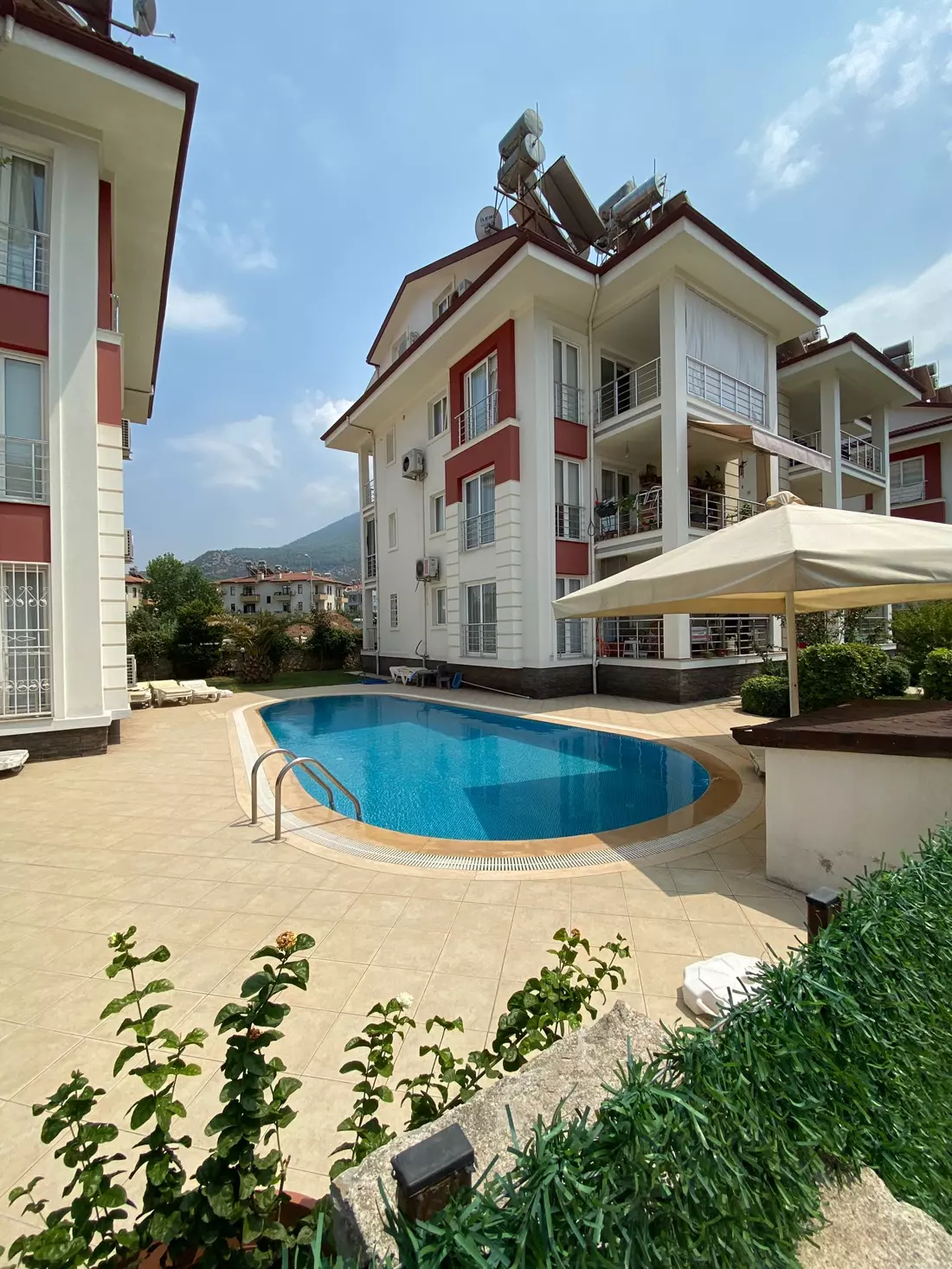 Family- Oriented Apartment with a Beautiful Garden in Fethiye