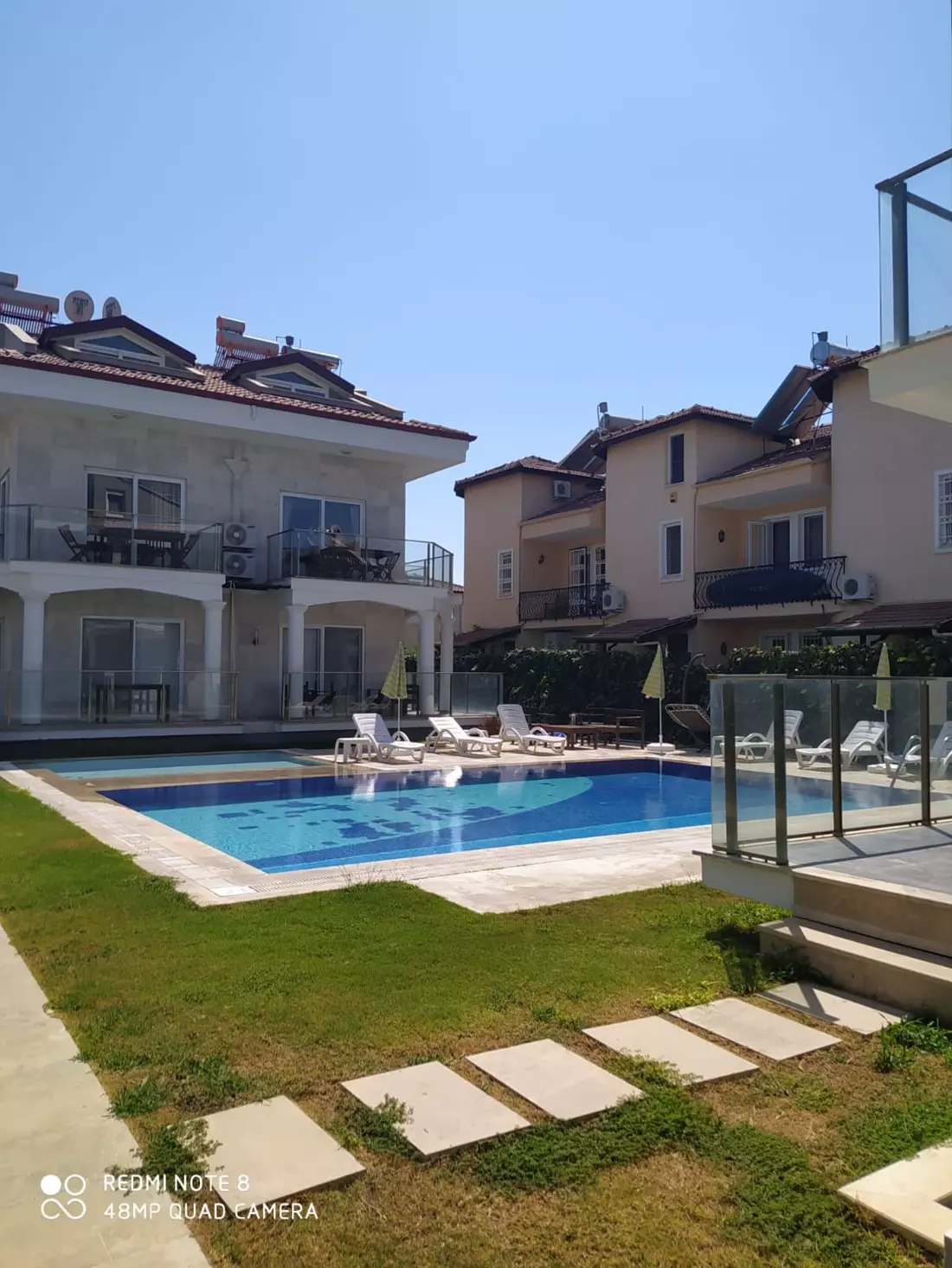 Rooftop Duplex Apartment with Swimming Pool in Fethiye