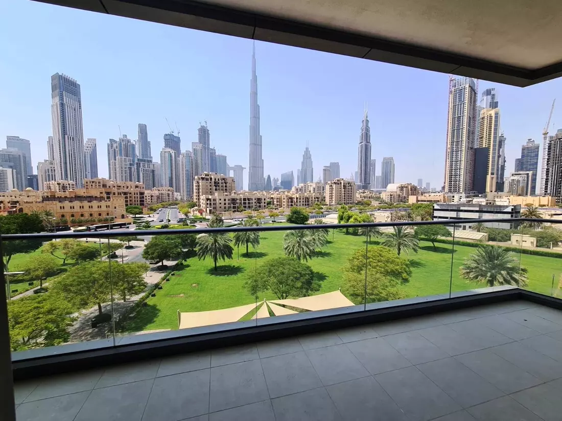 Massive Layout | Huge Balcony| Burj Khalifa View