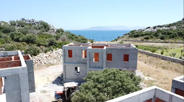 112m² Villa for Sale in Emecik from a Project with Its Own Bay