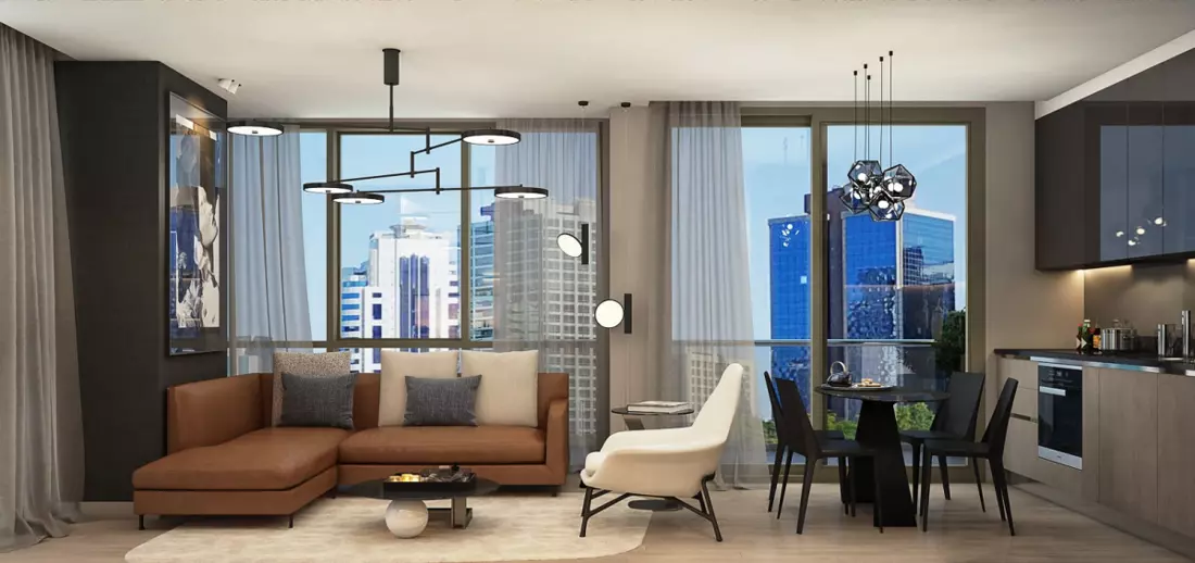 Rising-star Luxury Apartments in Maslak Istanbul