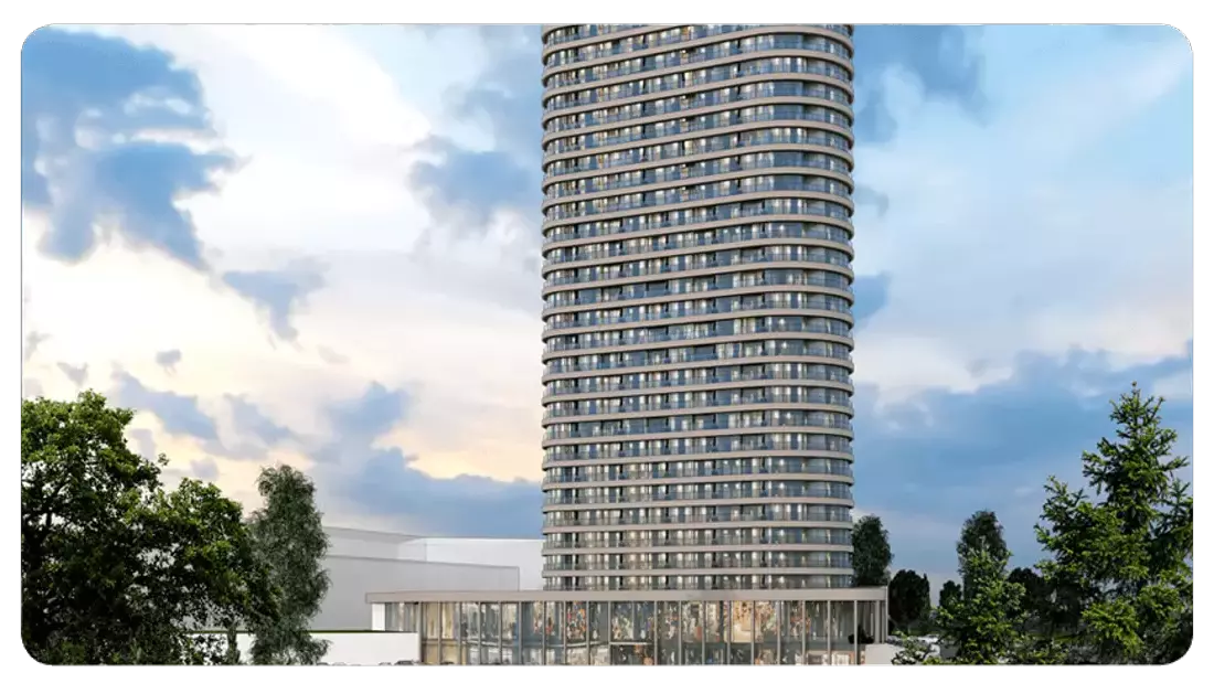 Marvellous High-End Tower Apartments near Metro İstanbul