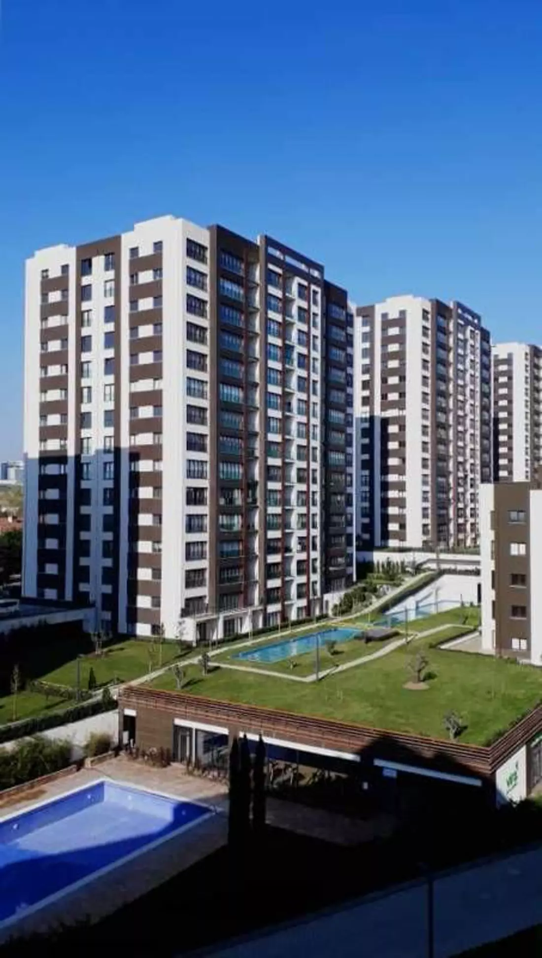 Green Scenery Family Apartments with Excellent Amenities in Central Beylikdüzü İstanbul