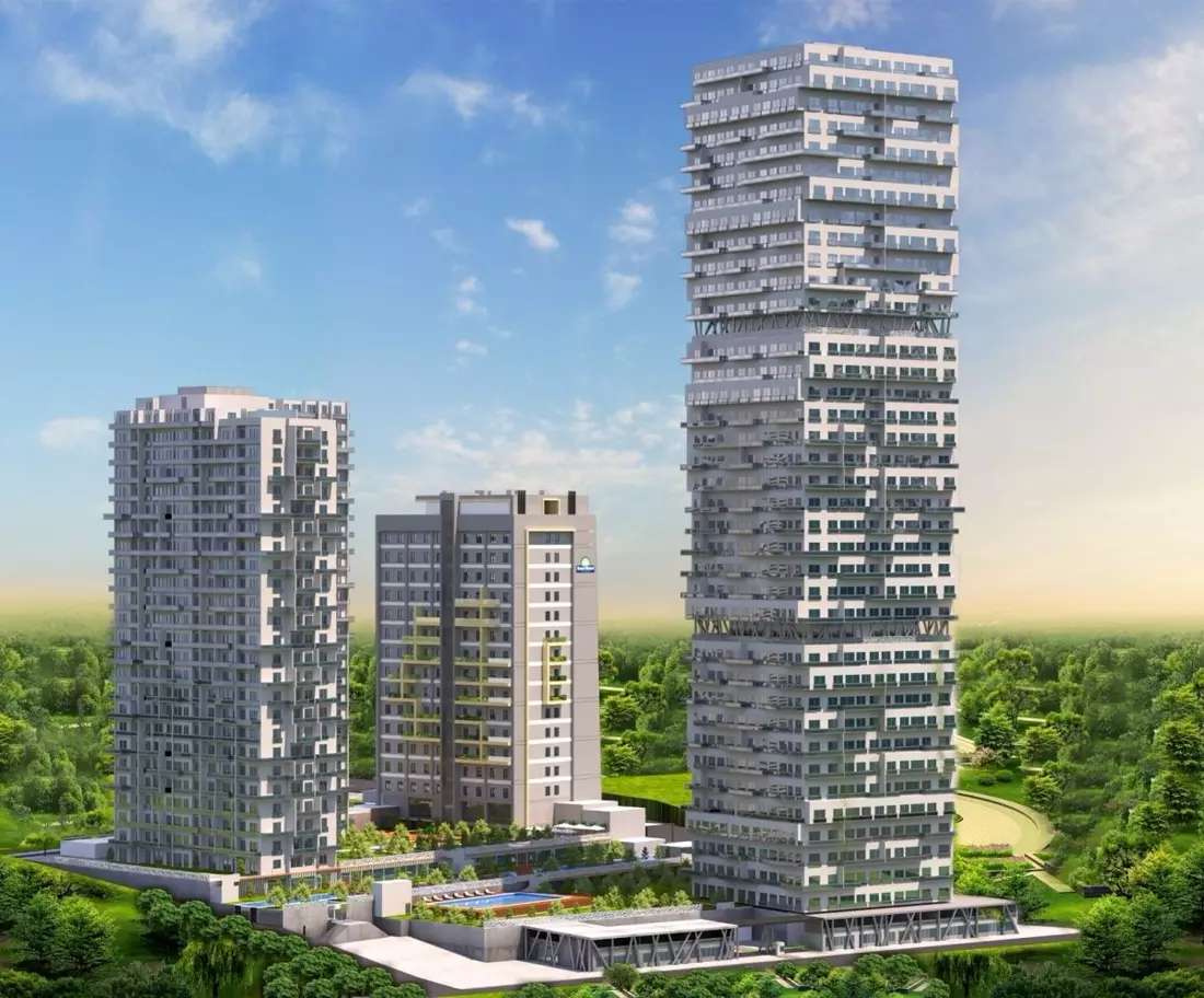 Contemporary Residence Towers with High Rental Guarantee near University Esenyurt İstanbul