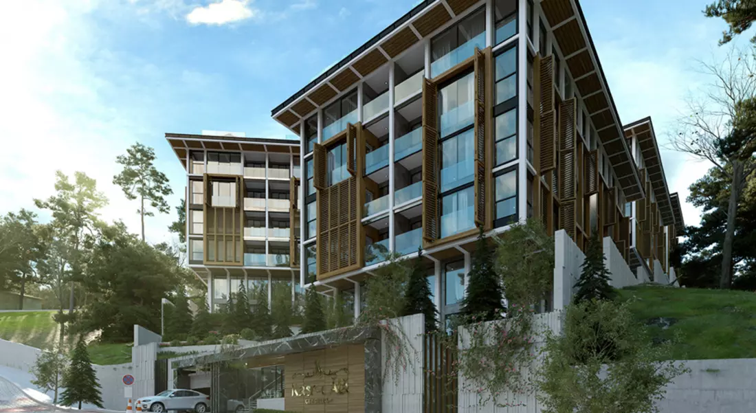 Comfortable Architectural Design Üsküdar Lovely Garden Duplexes in Decent Neighborhood