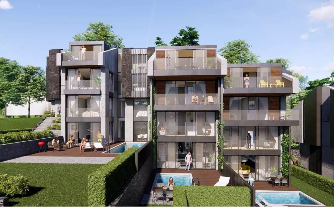 Summer House Concept City Center Smart Villas with Private Pool