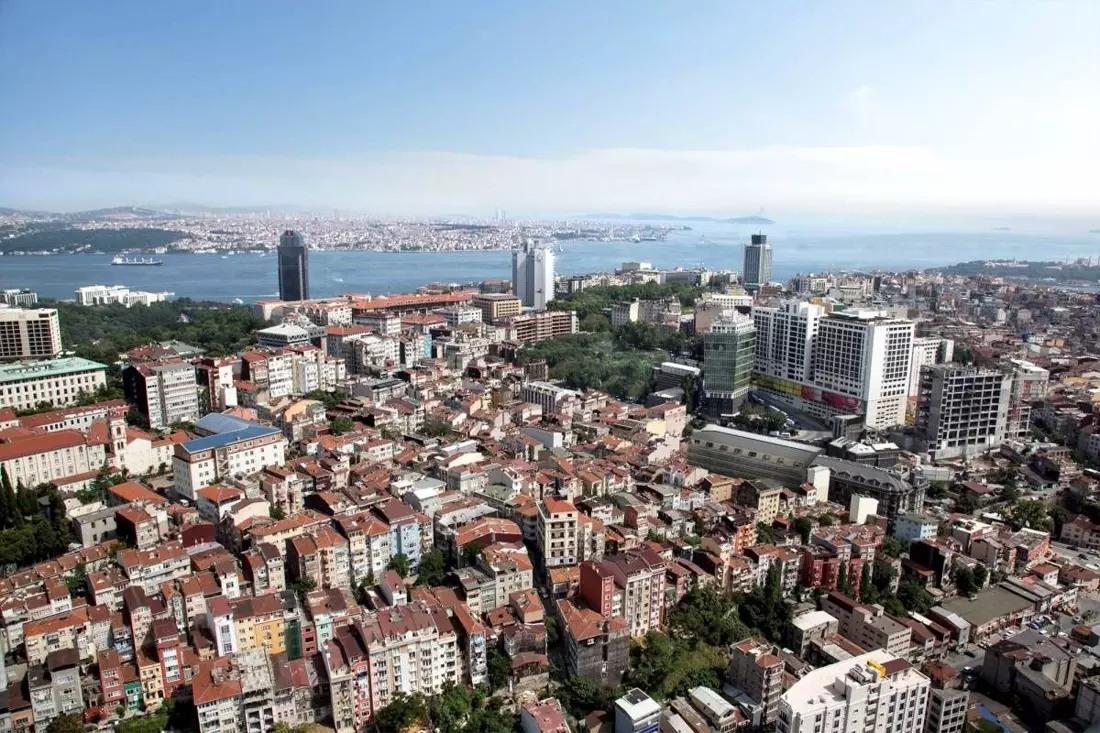 Prime Location Central Offices Close to Metro Tram Highways in Taksim