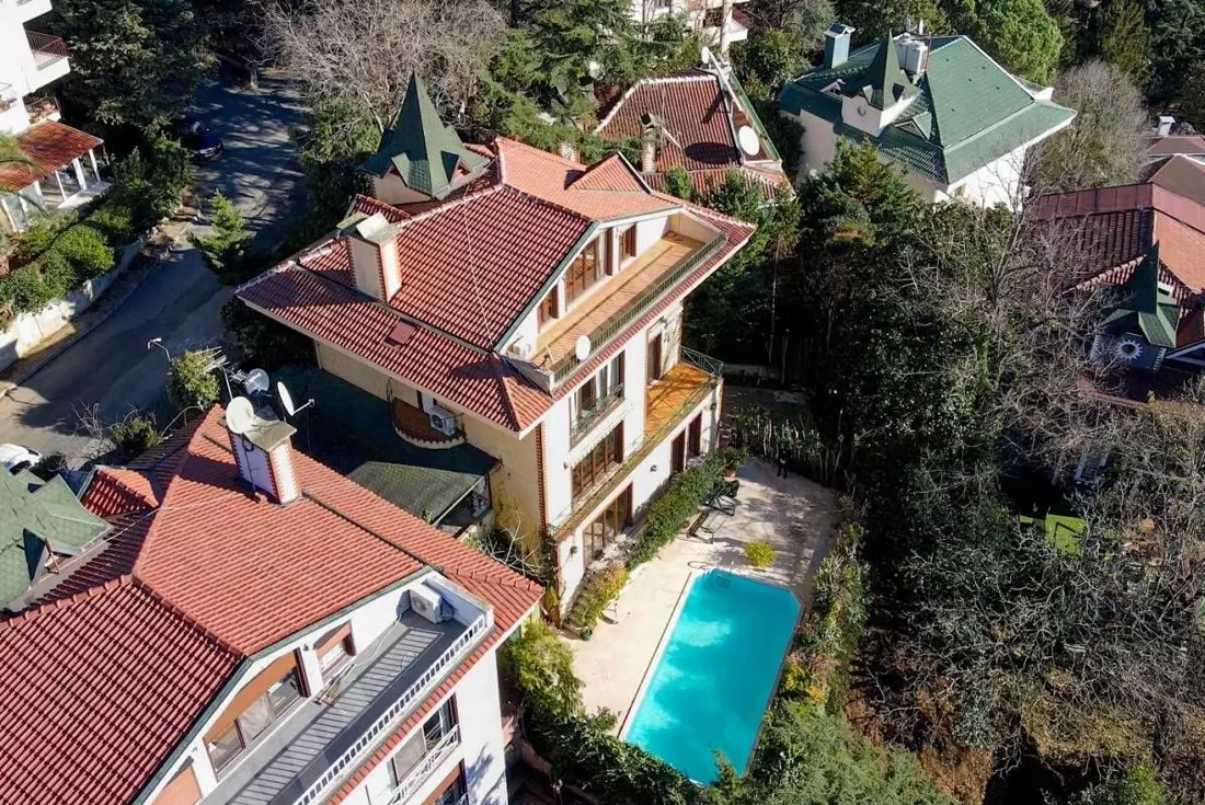 In A Quiet Street In Tarabya, Your New Home Within Green Is Waiting For You