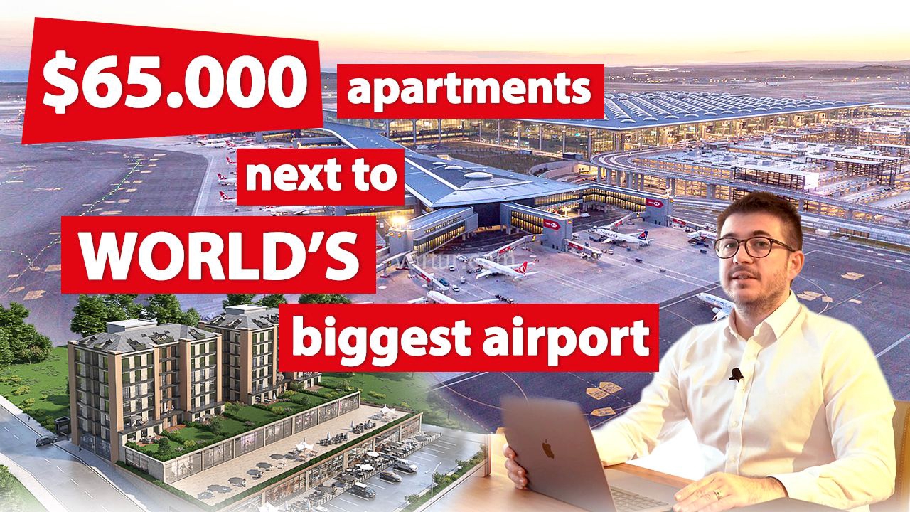 %8 Rental Guaranteed Investment next to World's Biggest Airport - Only $65.000 !!!